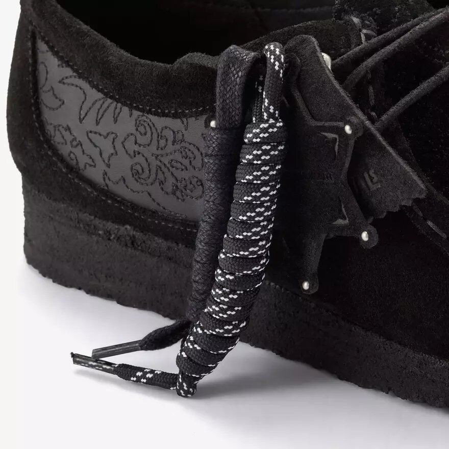 Andersson Bell x Wallabee: bordado en negro Andersson Bell x Wallabee: bordado en negro