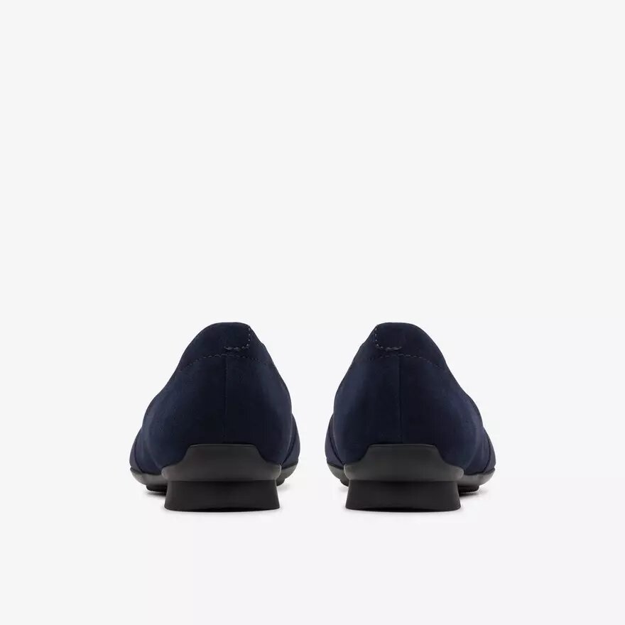 Bailarinas de ante azul marino «Jazmynn Gem» para mujer Bailarinas de ante azul marino «Jazmynn Gem» para mujer