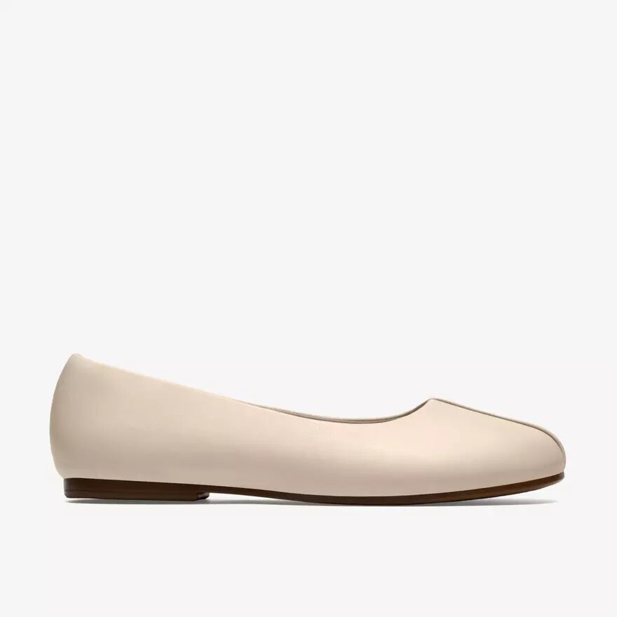 Bailarinas de cuero color crema Livia Lily para mujer Bailarinas de cuero color crema Livia Lily para mujer