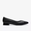 Bailarinas de cuero negro Natalyn Wish para mujer Bailarinas de cuero negro Natalyn Wish para mujer