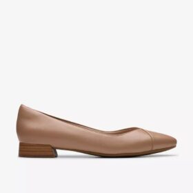 Bailarinas de piel beige cálido «Natalyn Wish» para mujer
