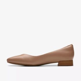 Bailarinas de piel beige cálido «Natalyn Wish» para mujer