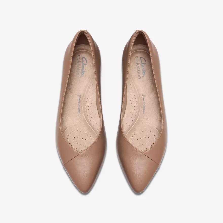 Bailarinas de piel beige cálido «Natalyn Wish» para mujer Bailarinas de piel beige cálido «Natalyn Wish» para mujer