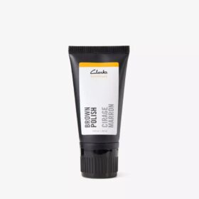Betún marrón para zapatos: restaura el color y nutre el cuero.
