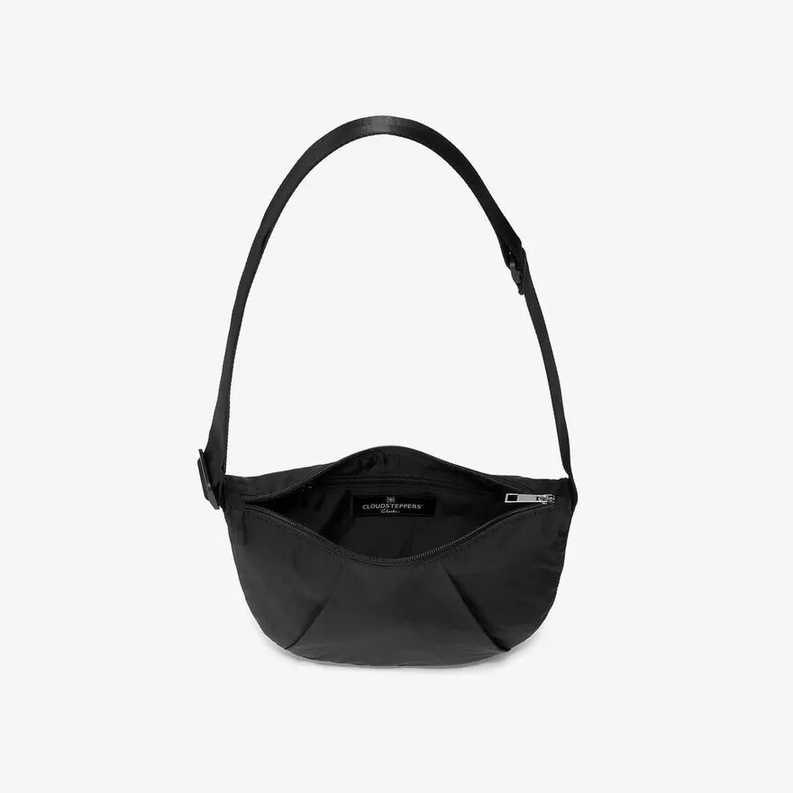 Bolso bandolera Cloudsteppers para mujer, negro Bolso bandolera Cloudsteppers para mujer, negro