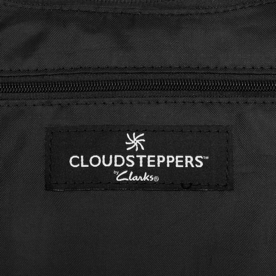 Bolso bandolera Cloudsteppers para mujer, negro Bolso bandolera Cloudsteppers para mujer, negro