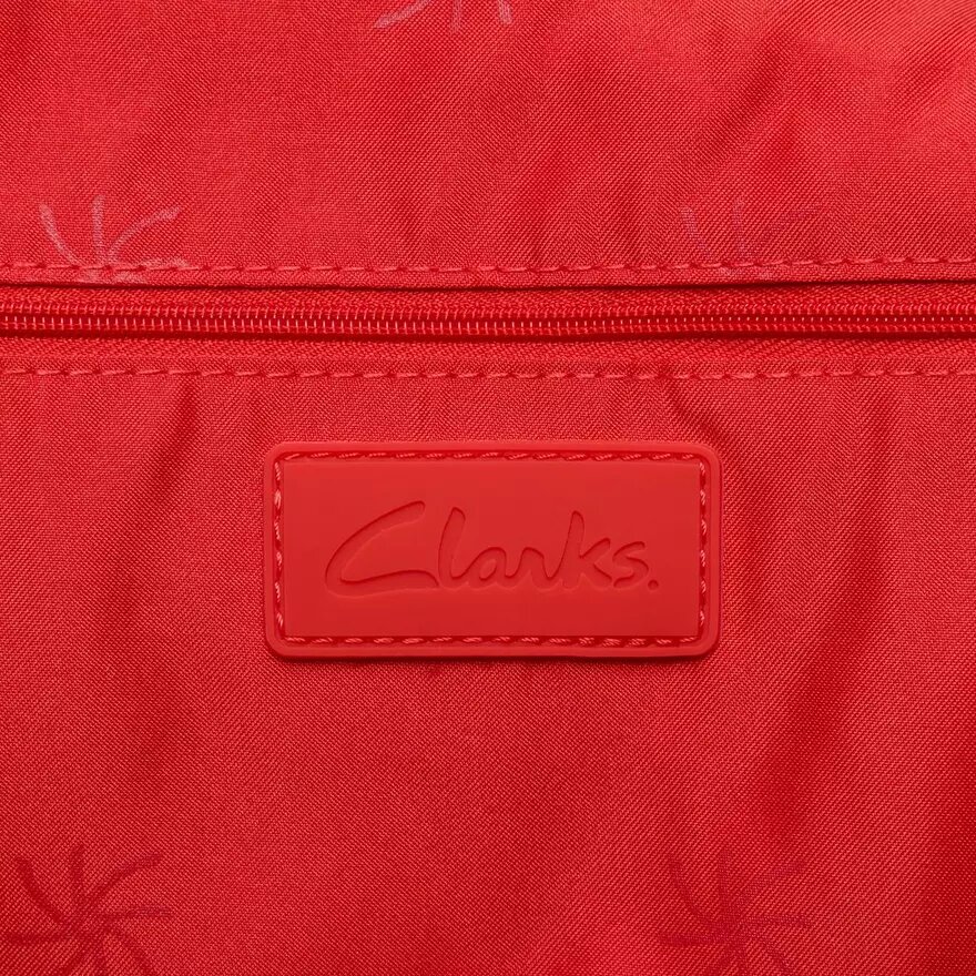 Bolso bandolera para mujer Cloudsteppers en rojo amapola Bolso bandolera para mujer Cloudsteppers en rojo amapola