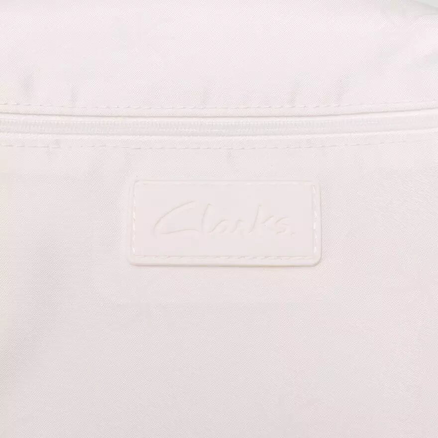 Bolso cruzado para mujer Cloudsteppers en blanco brillante Bolso cruzado para mujer Cloudsteppers en blanco brillante