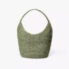 Bolso tote de paja verde Talia para mujer Bolso tote de paja verde Talia para mujer