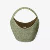 Bolso tote de paja verde Talia para mujer Bolso tote de paja verde Talia para mujer