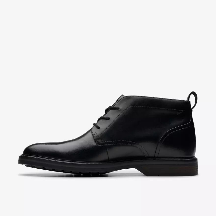 Botas Aldwin Chukka de cuero negro para hombre Us Botas Aldwin Chukka de cuero negro para hombre Us