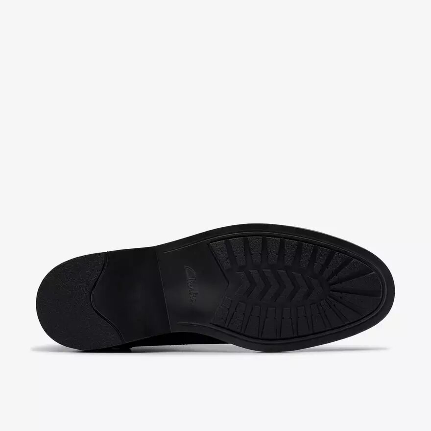 Botas Aldwin Chukka de cuero negro para hombre Us Botas Aldwin Chukka de cuero negro para hombre Us