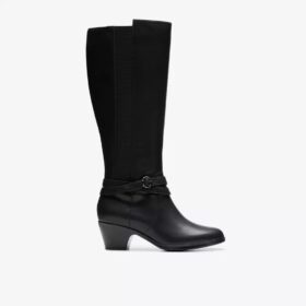 Botas altas de cuero negro Emily 2 Dream para mujer