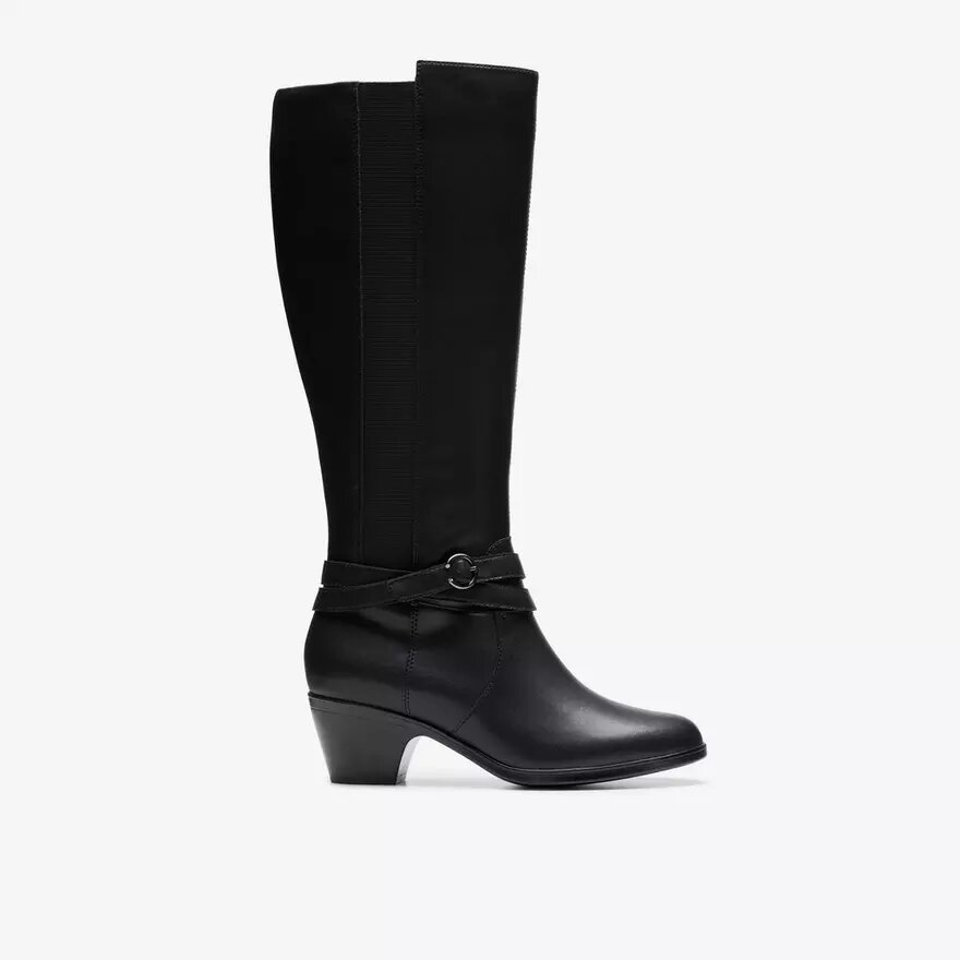 Botas altas de cuero negro Emily 2 Dream para mujer Botas altas de cuero negro Emily 2 Dream para mujer