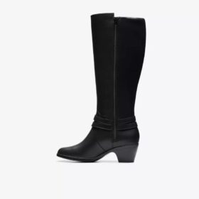 Botas altas de cuero negro Emily 2 Dream para mujer