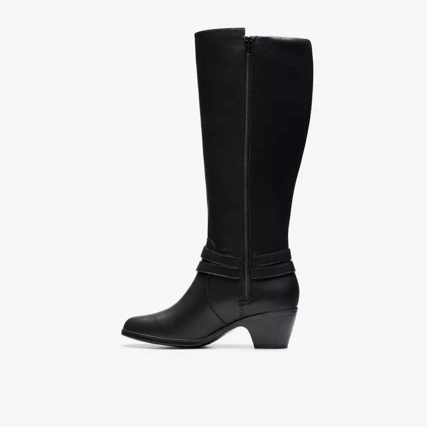 Botas altas de cuero negro Emily 2 Dream para mujer Botas altas de cuero negro Emily 2 Dream para mujer