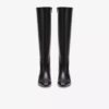 Botas altas de cuero negro hasta la rodilla para mujer Edina Tall (EE. UU.) Botas altas de cuero negro hasta la rodilla para mujer Edina Tall (EE. UU.)