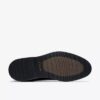 Botas Chukka Monahan para hombre, negras y de piel lisa Botas Chukka Monahan para hombre, negras y de piel lisa