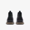 Botas Chukka Monahan para hombre, negras y de piel lisa Botas Chukka Monahan para hombre, negras y de piel lisa
