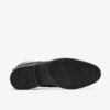 Botas de vestir Steadwell Zip de cuero negro para hombre