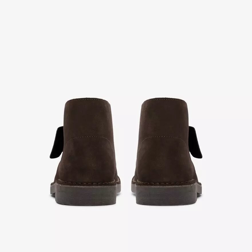 Botas Desert Boot Evo para hombre, de ante marrón oscuro, estilo chukka Botas Desert Boot Evo para hombre, de ante marrón oscuro, estilo chukka