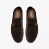 Botas Desert Boot Evo para hombre, de ante marrón oscuro, estilo chukka Botas Desert Boot Evo para hombre, de ante marrón oscuro, estilo chukka