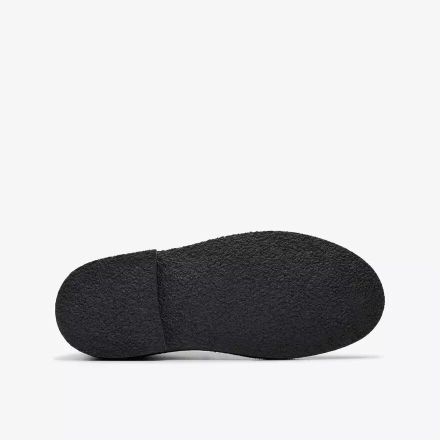 Botas Desert Boot para niños mayores, de piel negra, de EE. UU. Botas Desert Boot para niños mayores, de piel negra, de EE. UU.