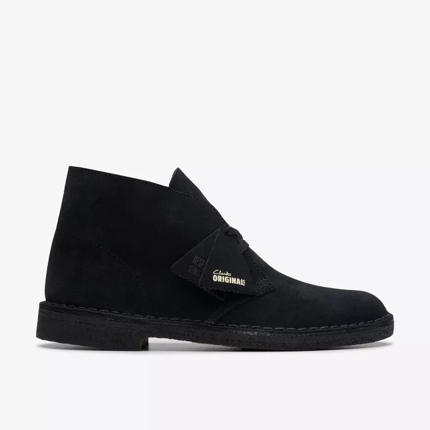 Botas Safari de ante negro para hombres en EE. UU. Botas Safari de ante negro para hombres en EE. UU.