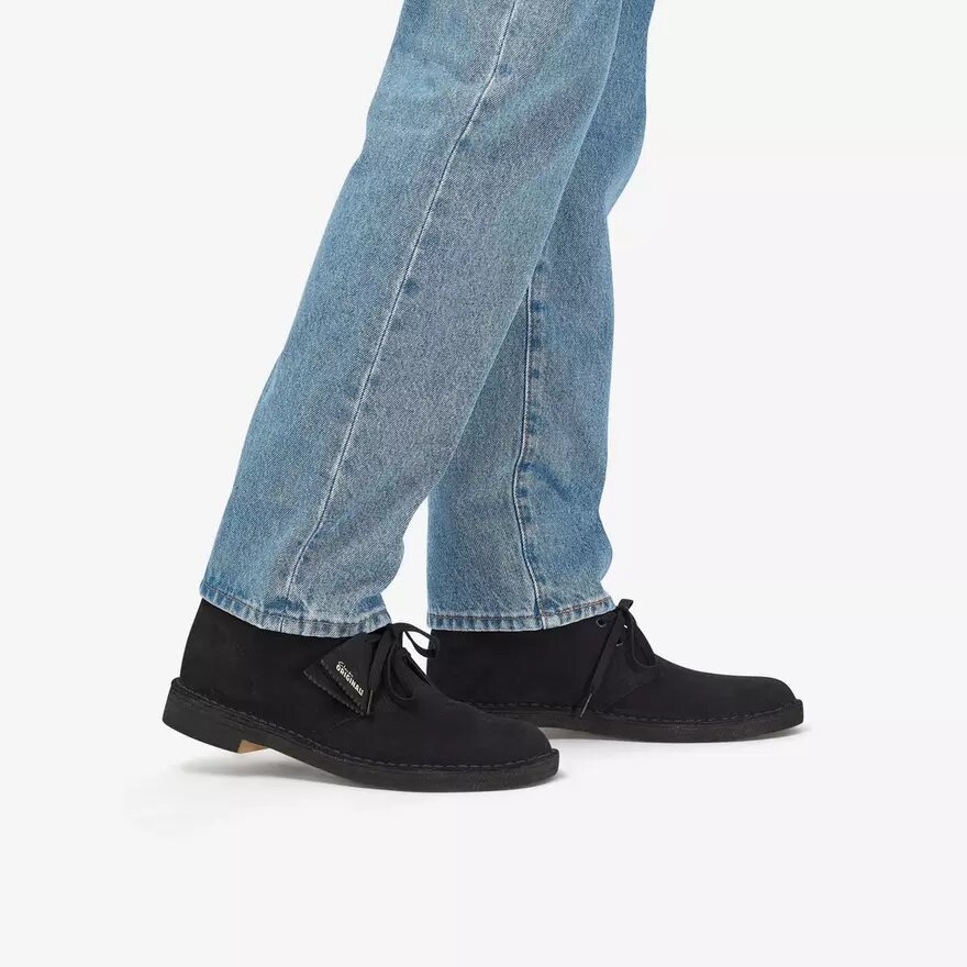 Botas Safari de ante negro para hombres en EE. UU. Botas Safari de ante negro para hombres en EE. UU.