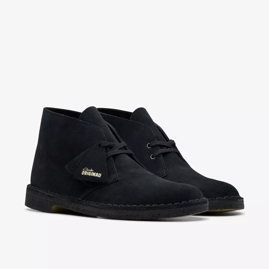 Botas Safari de ante negro para hombres en EE. UU. Botas Safari de ante negro para hombres en EE. UU.
