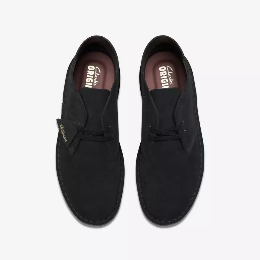 Botas Safari de ante negro para hombres en EE. UU. Botas Safari de ante negro para hombres en EE. UU.