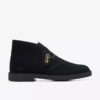 Botas Safari Evo para hombre, de ante negro, estilo chukka Botas Safari Evo para hombre, de ante negro, estilo chukka