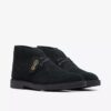 Botas Safari Evo para hombre, de ante negro, estilo chukka Botas Safari Evo para hombre, de ante negro, estilo chukka