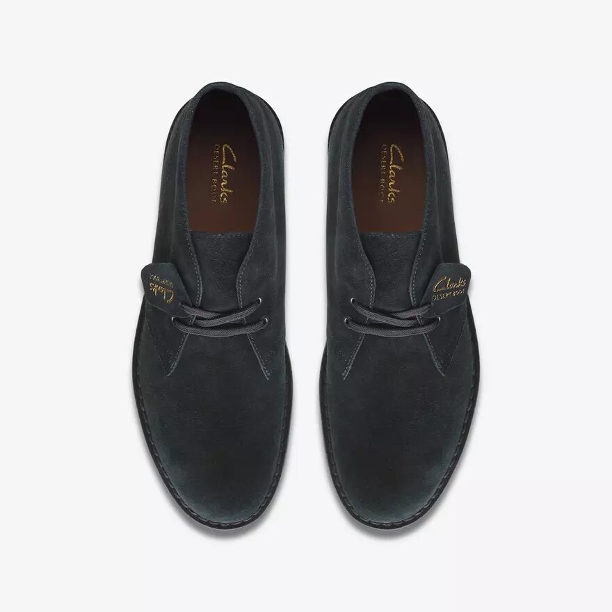 Botas Safari Evo para hombre, de ante negro, estilo chukka Botas Safari Evo para hombre, de ante negro, estilo chukka