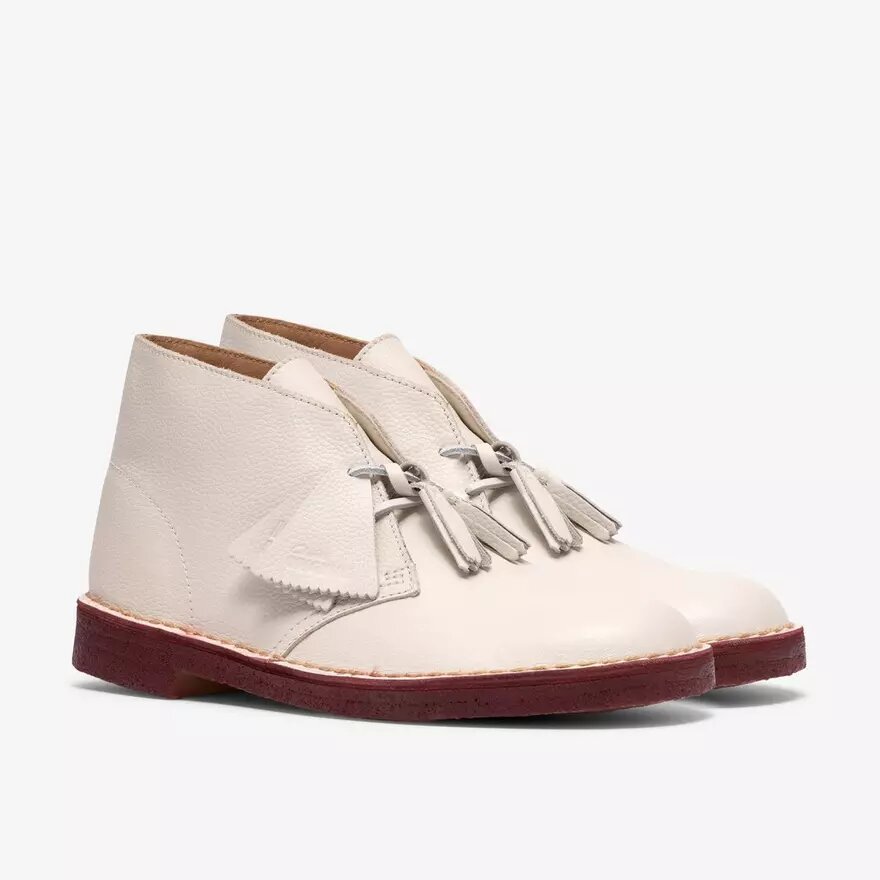 Botas Safari para hombre de piel blanca Botas Safari para hombre de piel blanca