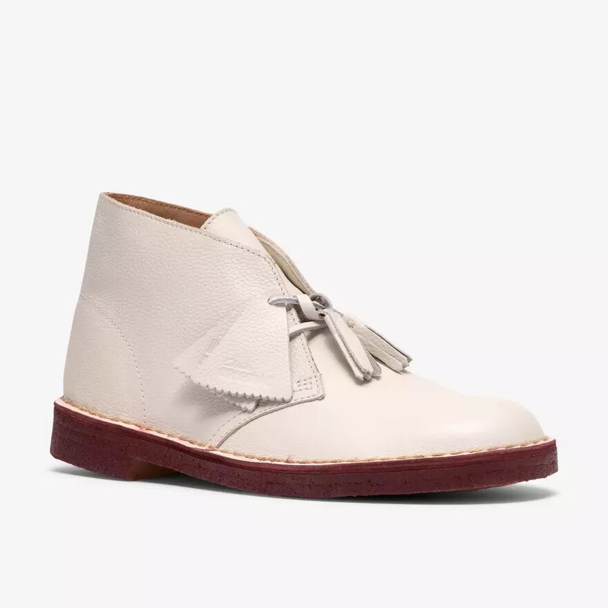 Botas Safari para hombre de piel blanca Botas Safari para hombre de piel blanca