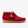 Botas Walla para hombre Rb de piel roja Wallabees