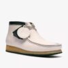 Botas Walla Rb para hombre, de piel blanca, modelo Wallabees Botas Walla Rb para hombre, de piel blanca, modelo Wallabees