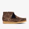 Botas Wallabee para hombre con estampado de leopardo Botas Wallabee para hombre con estampado de leopardo
