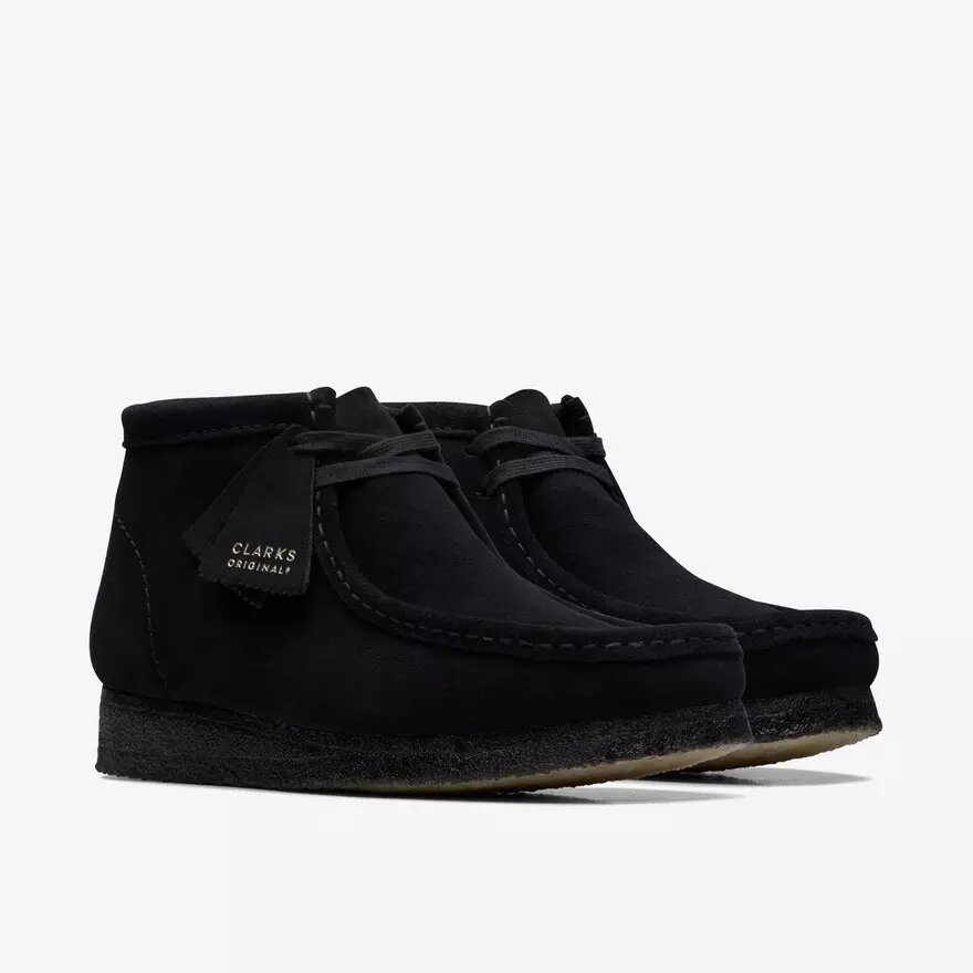 Botas Wallabee™ para hombre de ante negro Botas Wallabee™ para hombre de ante negro