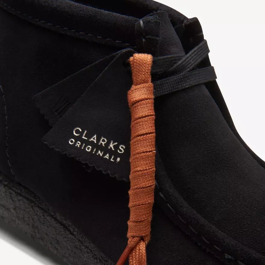 Botas Wallabee™ para hombre de ante negro Botas Wallabee™ para hombre de ante negro
