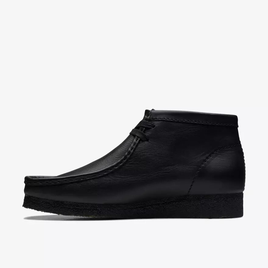 Botas Wallabee™ para hombre de piel negra Botas Wallabee™ para hombre de piel negra