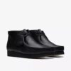 Botas Wallabee™ para hombre de piel negra Botas Wallabee™ para hombre de piel negra