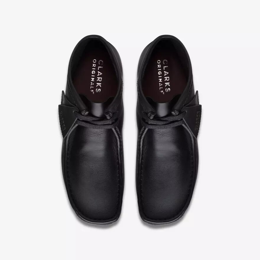 Botas Wallabee™ para hombre de piel negra Botas Wallabee™ para hombre de piel negra