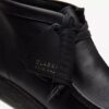 Botas Wallabee™ para hombre de piel negra Botas Wallabee™ para hombre de piel negra