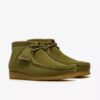 Botas Wallabee para hombre en ante verde Botas Wallabee para hombre en ante verde