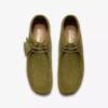 Botas Wallabee para hombre en ante verde Botas Wallabee para hombre en ante verde