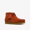 Botas Wallabee para hombre Wallabees de ante naranja Botas Wallabee para hombre Wallabees de ante naranja