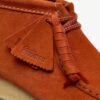 Botas Wallabee para hombre Wallabees de ante naranja Botas Wallabee para hombre Wallabees de ante naranja