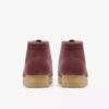 Botas Wallabee para mujer. Ante marrón rosado